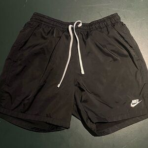 Nike Black Nylon Shorts